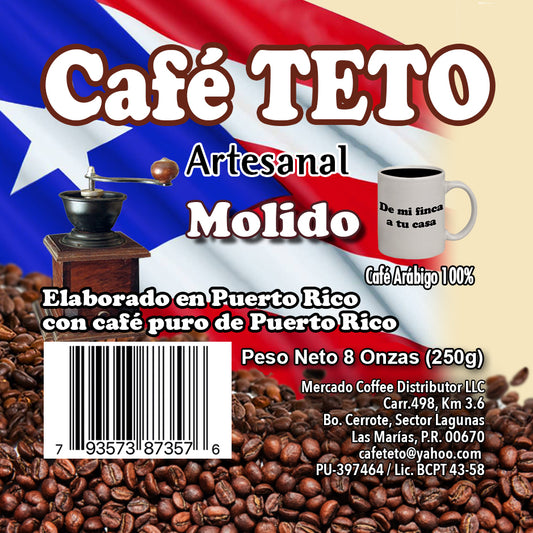 Cafe Teto Artesanal 8 Oz