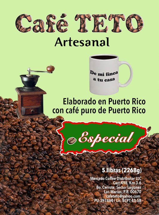 Cafe Teto Gourmet 5 Lbs